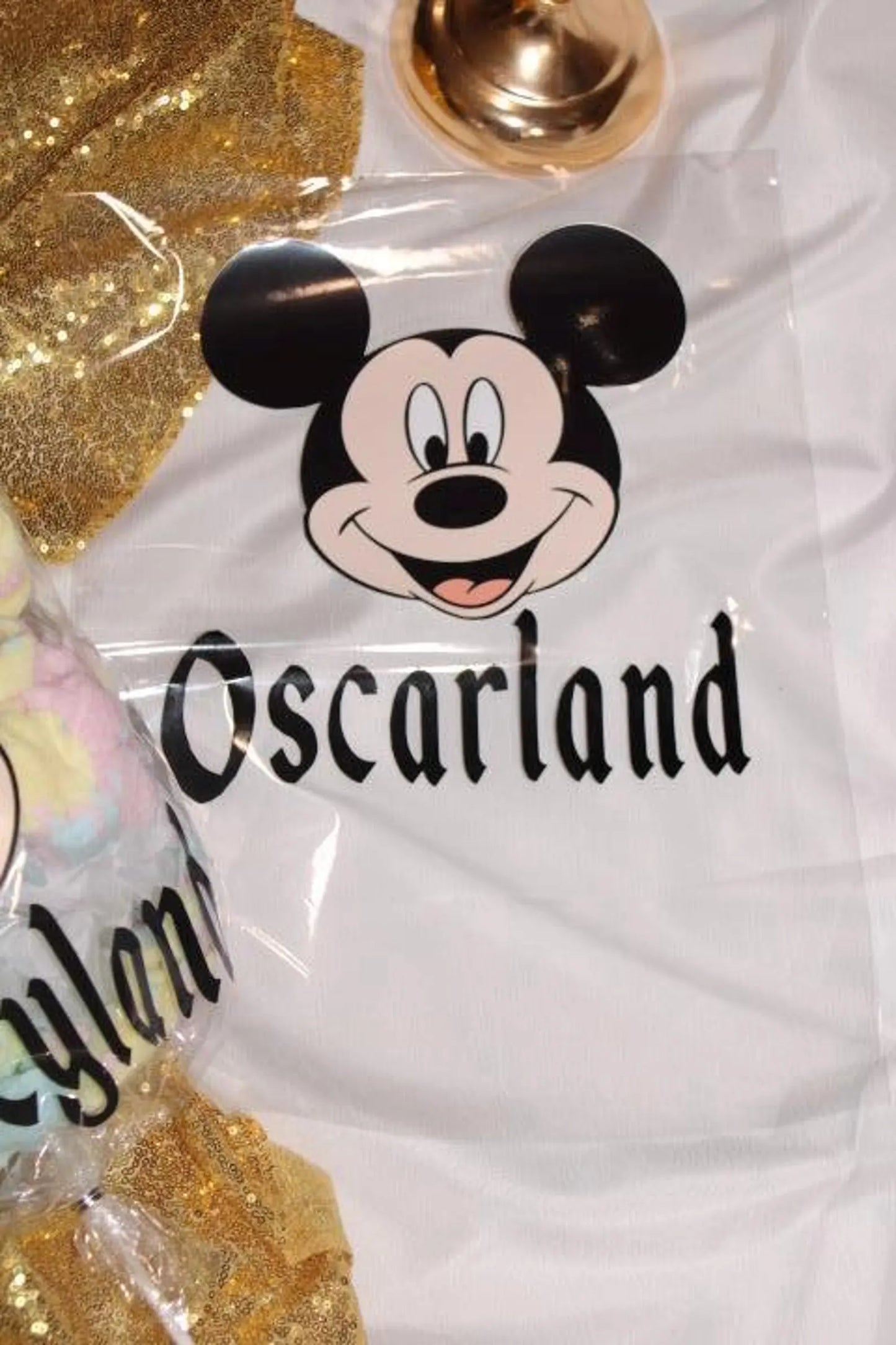 Custom Large Mickey Cotton Candy Bags, Custom Magical Mouse Birthday Cotton Candy Cellophane Bags, Cotton Candy Bags, Disneyland Favors